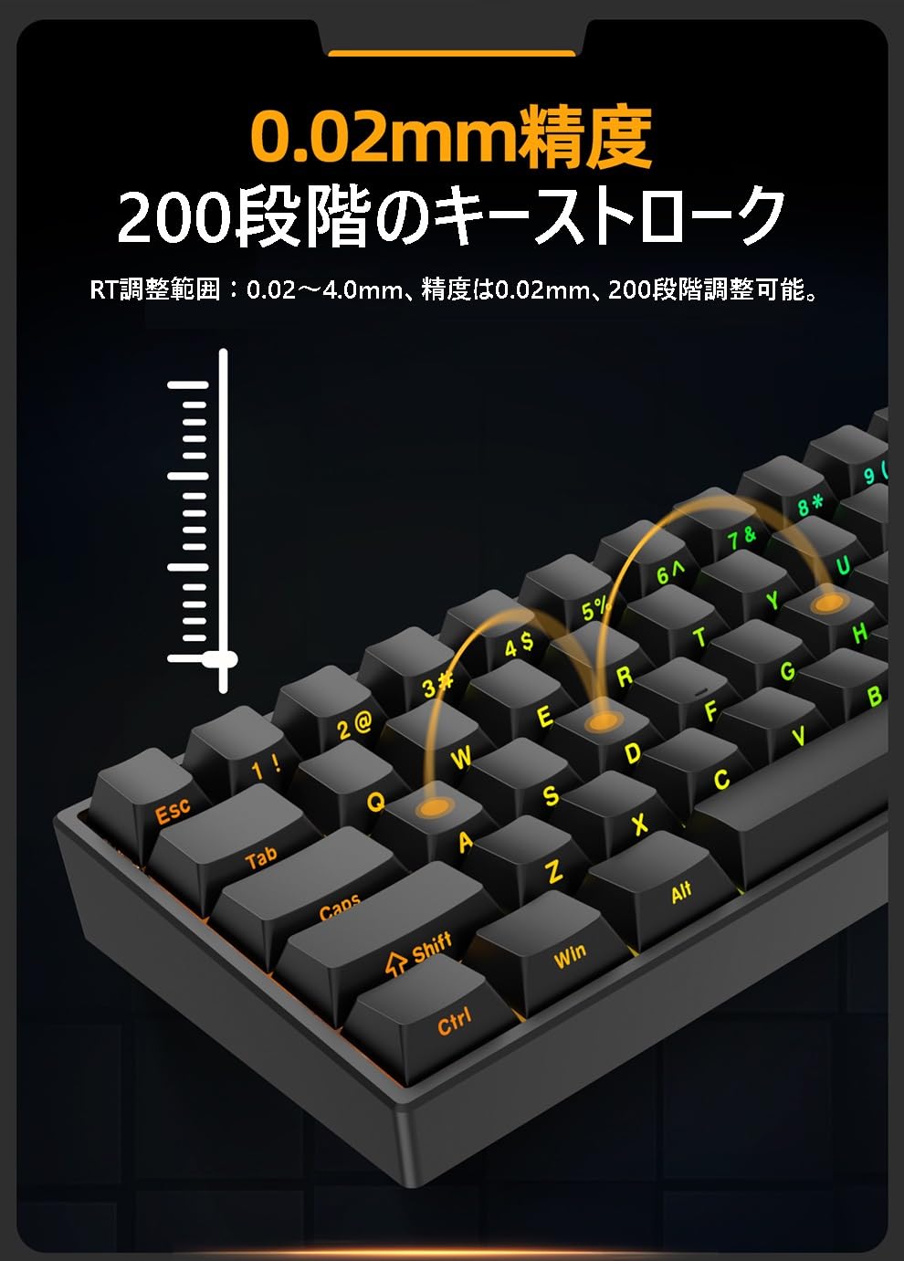 Amazon | IROK ND63 PRO ラピッドトリガー 磁気スイッチ ゲーミング